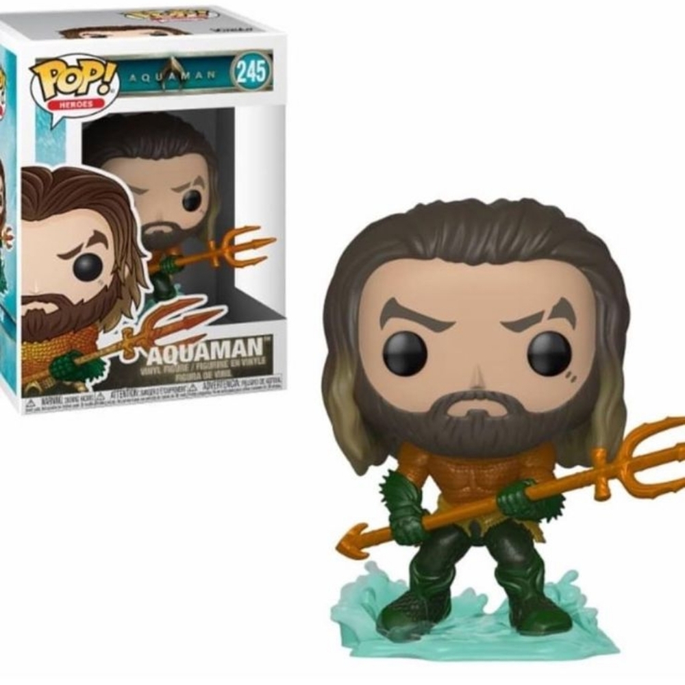 Funko Pop Aquaman No. 245 Funko Pop Heroes
